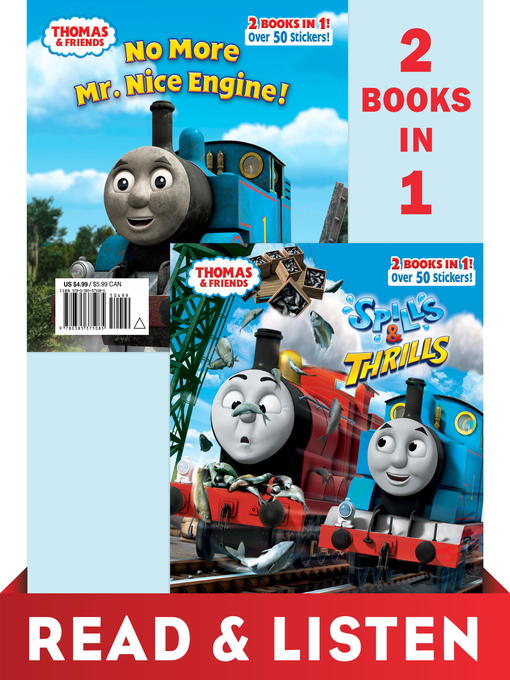 Cover image for Thomas & Friends Spills & Thrills / No More Mr. Nice Engine